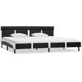  Okvir za krevet od umjetne kože s LED svjetlom sivi 180x200 cm | shoptok.hr