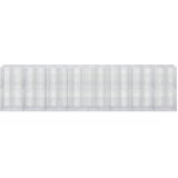  Gabion s žicom debljine 3,5 mm i mrežom 5x2,5 cm 800x100x200 cm | shoptok.hr