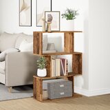 Sobna pregrada / regal za knjige 3 razina 70x24x97 cm drveni | Eponuda.com