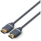 SWV5650G/00 - HDMI kabl sa Ethernetom, HDMI 2.0, A konektor, 5 m, siva
