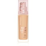 Maybelline Lifter Plump & Glow posvetlitveni tekoči puder za naraven videz odtenek 118 30 ml Cene