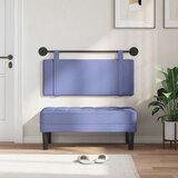  Držeće uzglavlje Zidne Traper plava 110 x 55 x 5 cm tkanina - Trapere plave boje 100 cm bez LED svjetla | shoptok.hr