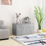 vidaXL Škrinja za pohranu boja betona 84x42x46 cm konstruirano drvo | shoptok.hr
