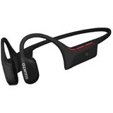 Wing 2 Black wireless bone conduction headphones with power bank