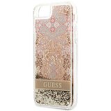 Guess GUHCI8LFLSD silikonski ovitek za iPhone 7, 8, SE 2020 - prozoren z zlatimi bleščicami | Shoptok.si