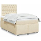  Krevet box spring s madracem krem 120 x 190 cm od tkanine | shoptok.hr