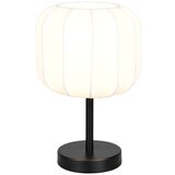 Trio Leuchten Japandi namizna svetilka črna z belo - Madleine | Shoptok.si
