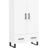  Visoka komoda bijela 69,5 x 31 x 115 cm od konstruiranog drva | shoptok.hr