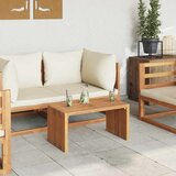  Vrtni bočni stol Smeđa 70 x 37,5 x 35,5 cm Čvrsto teak drvo | Eponuda.ba