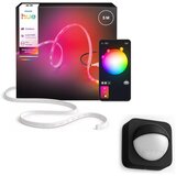 Philips LED RGBW prigušiva spoljna traka Hue FLUX 5m LED/30W/230V + senzor pokreta Cene