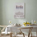  Slika - Berlin in Watercolours (1 Part) Vertical 40x60 Na talijanskom platnu | shoptok.hr