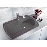 Blanco rondoval 45 s silgranit puradur sudopera 780x500mm stena siva 518917 reverzibilna | ePonuda.com