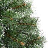 vidaXL Umjetno božićno drvce s stalakom Zelena 210 cm PE i PVC | shoptok.hr