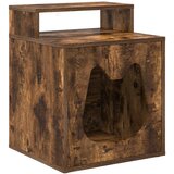  Mačja Kuća Dimljeni hrast 42,5 x 40 x 53,5 cm Konstruirano drvo | Eponuda.ba