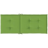  Jastuci za stolice 2 kom prošarano zeleni 120x50x4 cm tkanina | shoptok.hr