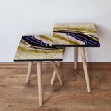 Hanah home 2Shp114 - multicolor multicolor nesting table (2 pieces) | ePonuda.com