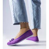 Gemre Purple fabric ballet flats Gendron | Shoptok.si