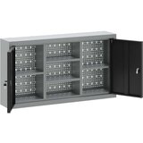 vidaXL Ormar za alate Sivi, crni Hladno valjani čelik 100 x 20 x 55 cm | shoptok.hr