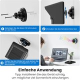 TECKNET Solarni Alarm s Senzorjem Gibanja z dosegom do 800 m | Shoptok.si