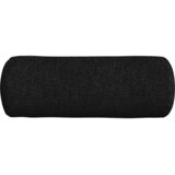  Valjkasti jastučići 2 pcs Crna Ø 25 x 70 cm tkanina | Eponuda.ba