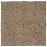 vidaXL Preproge za površine Kvadrat Siva 160 x 160 cm Juta, (5000132979) | Shoptok.si