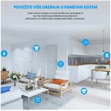 Tuya Wi-Fi smart senzor pokreta,WIFI, app.,ugao detekcije 128°,Bela | Eponuda.com