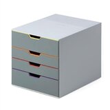 Durable Ladičar Varicolor 4, zatvoren, siv | shoptok.hr