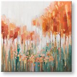  Naslikana slika na platnu abstrakt 1-delna CWF11396WE1 - 70x70 cm () Cijene