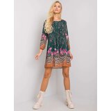 Och Bella Dress-TW-SK-BI-2667-1.72P-dark green | shoptok.hr