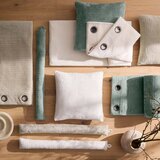 Douceur d intérieur Kremno bela zaščita za vrata proti prepihu 10x80 cm Flanela – | Shoptok.si
