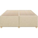 vidaXL Okvir za krevet bez madraca krem 160x200 cm od tkanine | shoptok.hr