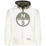 North Sails Dječja bijela majica s kapuljačom | shoptok.hr