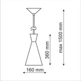  Viseće lampe — MODERN • 3 kom. | shoptok.hr