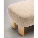 Kave Home Bež tabure iz šenilje Nema – | Shoptok.si