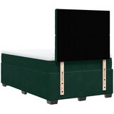  Krevet box spring s madracem tamnozeleni 120x190 cm baršunasti | shoptok.hr