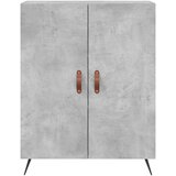 vidaXL Komoda siva boja betona 69 5x34x90 cm od konstruiranog drva | shoptok.hr