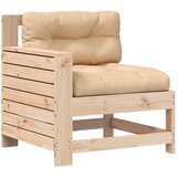  The living store vrtni kavč z blazino trdna borovina - vrtni kavč, (21442847) | Shoptok.si