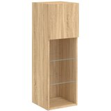 TV ormarić s LED svjetlima boja hrasta sonome 30,5x30x90 cm | shoptok.hr