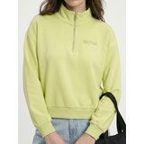 Sinsay Pamučna half-zip dukserica s vezenim natpisom | shoptok.hr