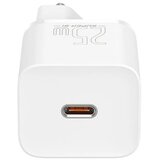 Baseus zidni punjač tip C Super Si PD 25W + kabel tip C na tip C bijeli TZCCSUP-L02 | shoptok.hr