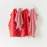 Catherine Lansfield Pamučna kuhinjska krpa 4 kom s božićnim motivom 50x70 cm Candy Cane – Cijene