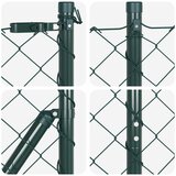  Stup za ogradu Zelena 1 x 25 m (60 x 60 mm mreža) Čelik | shoptok.hr