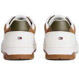 Tommy Hilfiger Niske tenisice 'BASKET CORE' karamela / tamno smeđa / bijela | shoptok.hr
