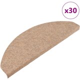vidaXL Samoljepljivi otirači za stepenice 30 kom bež 65x22,5x3,5 cm | shoptok.hr