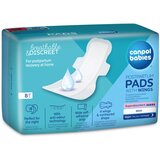 Canpol Breathable & Discreet Night Postpartum Pads With Wings noćni postporođajni ulošci s krilcima 8 kom za ženske | shoptok.hr