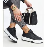 Gemre Black sneakers on a thicker sole Rafida | Shoptok.si