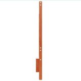 vidaXL Vzglavje voščeno rjava 140 cm trdna borovina | Shoptok.si