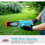 Gardena akumulatorska teleskopska verižna žaga tcs 20/18V P4A (18 v, li-ion, 2,5 ah, maks. debelina vej: 50 mm) | Shoptok.si