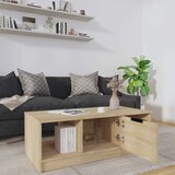  Stolić za kavu boja hrasta 102x50x36 cm konstruirano drvo | shoptok.hr
