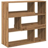 vidaXL Knjižna omara/pregrada artisian hrast 100x33x94,5 cm | Shoptok.si
